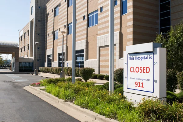 Closed Hospital — Stock Photo, Image