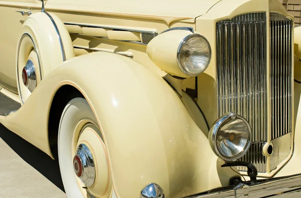Детали старинных автомобилей — стоковое фото