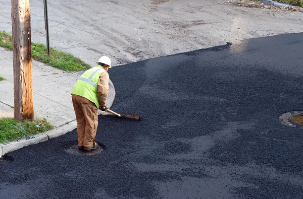 Diffondere l'asfalto — Foto Stock