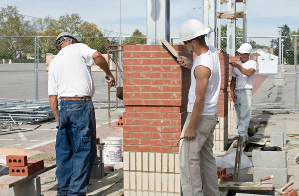 Detailing the Brickwork — Stock Photo, Image