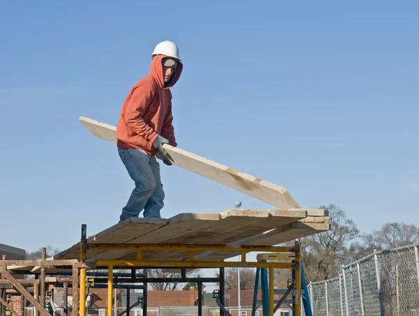 Planken voor steigers — Stockfoto