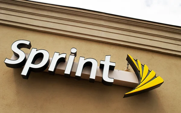 Sprint Sign — Stock Photo, Image