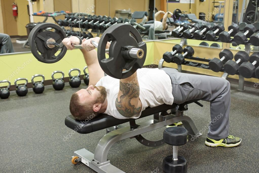 Bench press ez curl bar sale