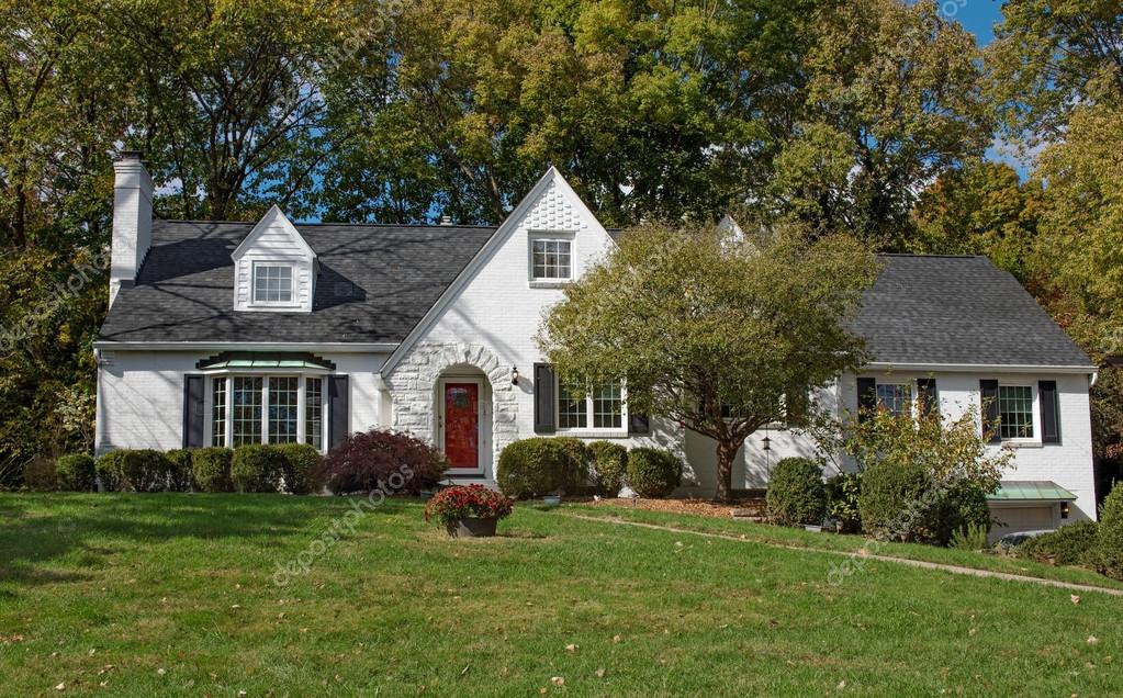 Images Painted Brick House Older White Painted Brick House Stock Editorial Photo C Lawcain