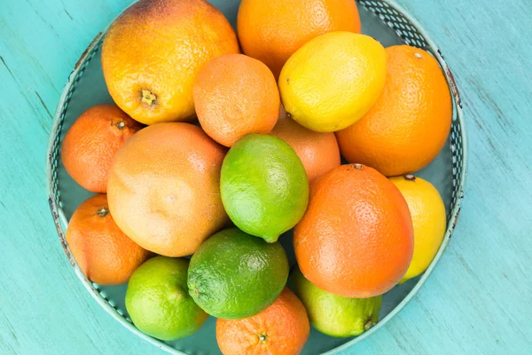 Assortment of citrus fruits. — Stock Photo, Image