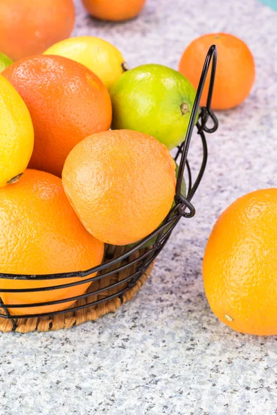 Assortment of citrus fruits. — Stock Photo, Image