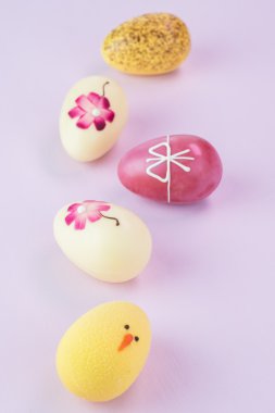 çikolata Paskalya yumurtaları.