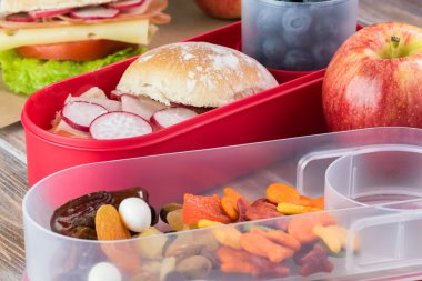 Bento Okul Öğle Yemeği.