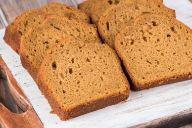 Kabak kremalı pasta.