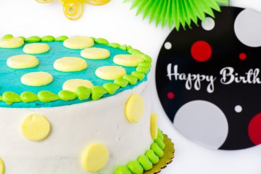 Doğum günü pastası.