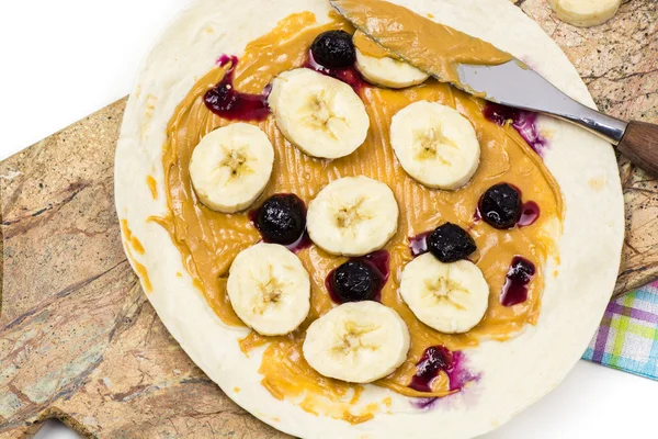 Okul Öğle Yemeği sandviç.