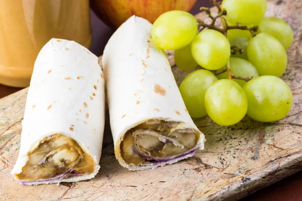 Okul Öğle Yemeği sandviç.