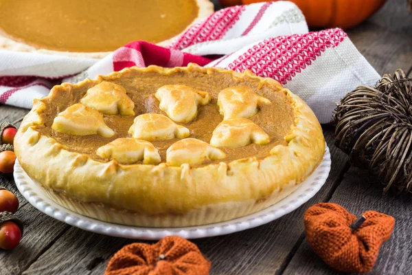 Pumpkin pie. — Stock Photo, Image