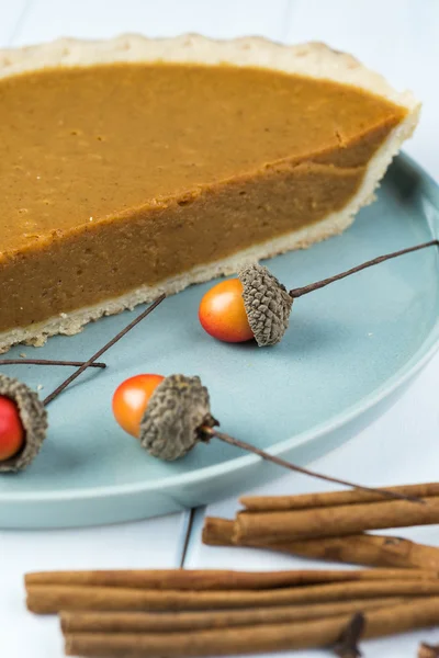 Pumpkin pie. — Stock Photo, Image