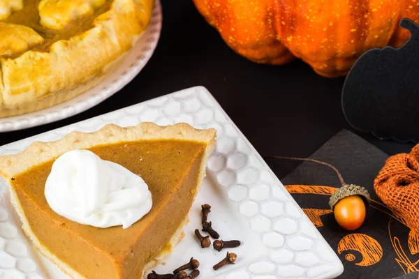 Pumpkin pie. — Stock Photo, Image