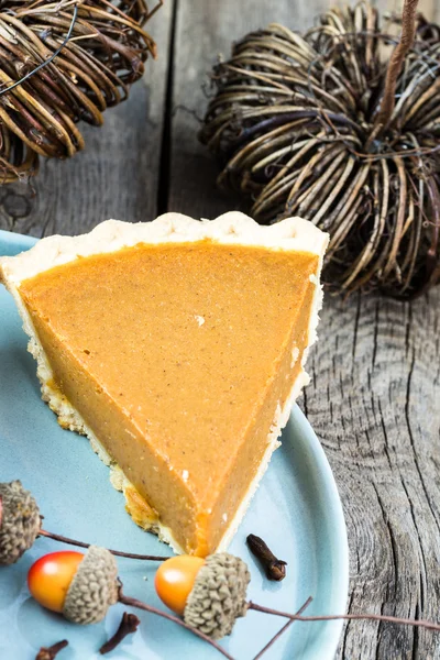 Pumpkin pie. — Stock Photo, Image