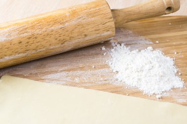 Elmalı turta için kabuk.