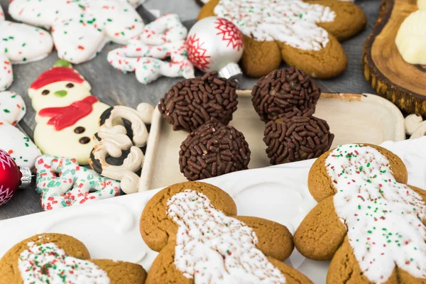 Surtido de galletas de Navidad . — Foto de Stock