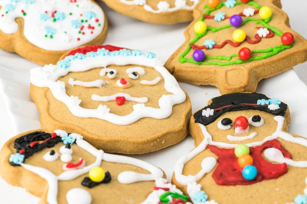 Galletas de adorno de pan de jengibre . —  Fotos de Stock