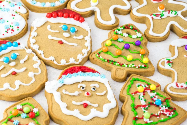 Galletas de adorno de pan de jengibre . — Foto de Stock