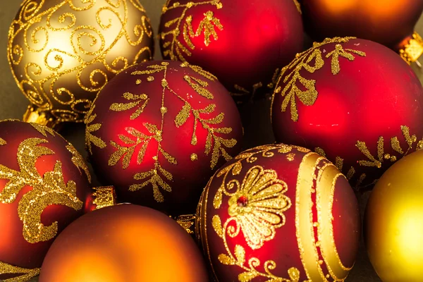 Ornements de boule de Noël pour la décoration arbre de Noël . Images De Stock Libres De Droits