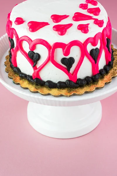 Ciasto Walentynki. — Zdjęcie stockowe
