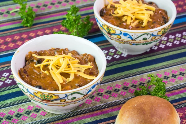 Three bean chili. — Stock Photo, Image