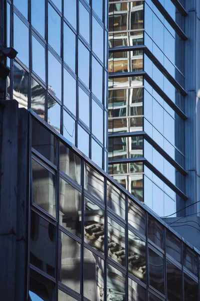 Immeuble Bureaux Moderne Avec Fenêtres Verre — Photo