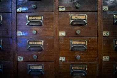 Buenos Aires, Arjantin 'de eski bir kütüphanenin içinde.