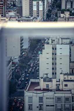 Arjantin 'in Buenos Aires şehrinin hava manzarası