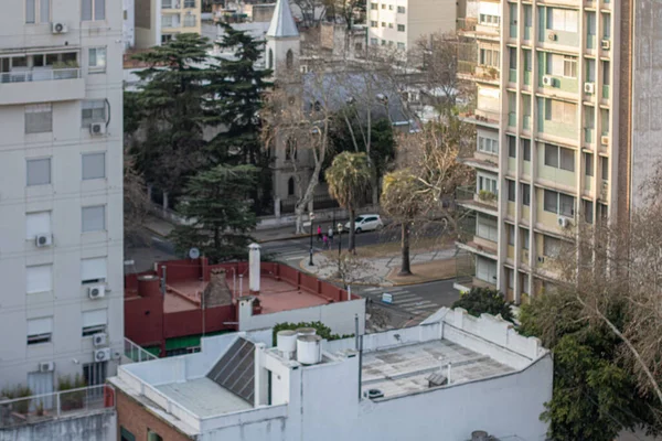 Vista Cidade Barcelona — Fotografia de Stock