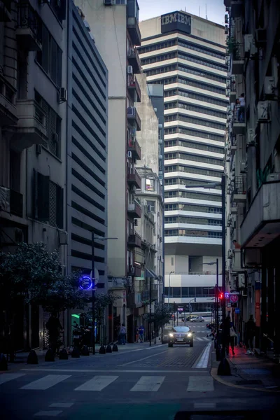 Cidade Rua Buenos Aires Argentina — Fotografia de Stock