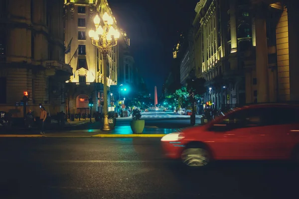 Street Cityscape Buenos Aires Argentína — Stock Fotó