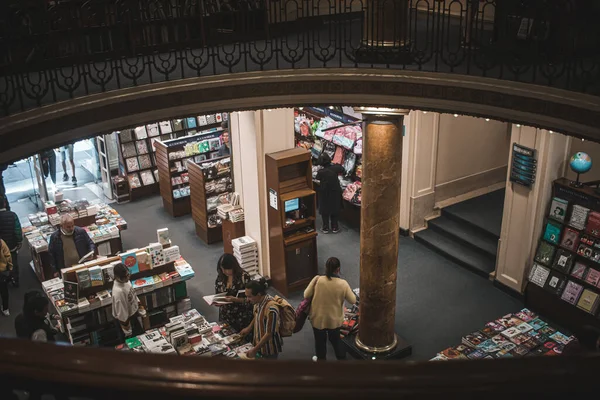 Buenos Aires Arjantin Eylül 2019 Athenaeum Buenos Aires Bir Kitapçıya — Stok fotoğraf