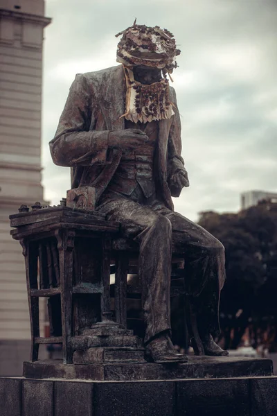 Estatua Hombre Parque — Foto de Stock