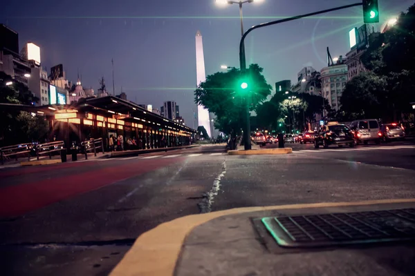 Cidade Rua Buenos Aires Argentina — Fotografia de Stock