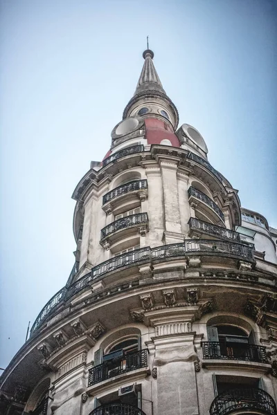 Belo Velho Detalhe Edifício — Fotografia de Stock