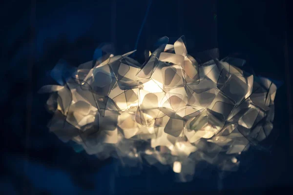 Abstract Lamp Blue White Decorations — Stock Fotó