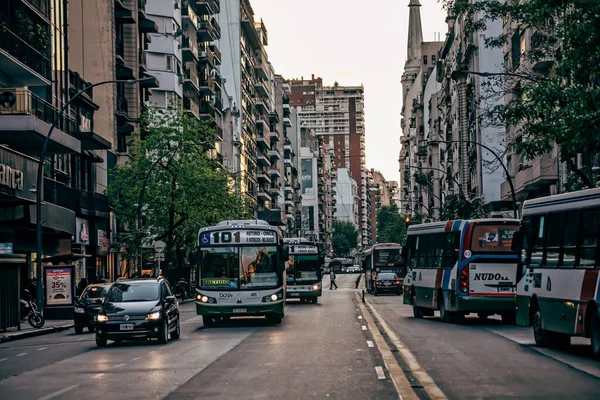 Buenos Aires Teki Sokak Manzarası Arjantin — Stok fotoğraf