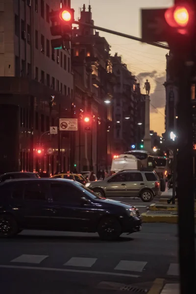 Street Cityscape Buenos Aires Argentina — Foto de Stock