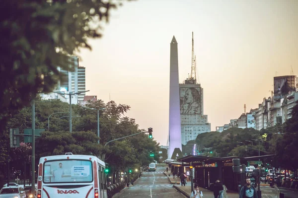 Cidade Rua Buenos Aires Argentina — Fotografia de Stock