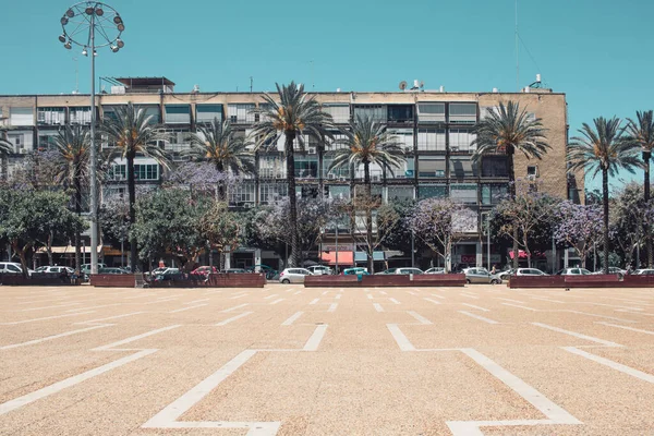 Tel Aviv Avrael Haziran 2019 Limasol Sokaklarında Modern Bir Bina — Stok fotoğraf