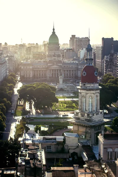 Aerial View City Buenos Aires Argentina Stock Image