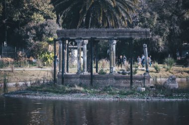 Buenos Aires, Arjantin 'deki güzel park manzarası