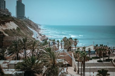 Barselona şehrinin manzarası