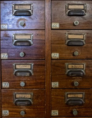 Buenos Aires, Arjantin 'de eski bir kütüphanenin içinde.