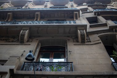 Barselona şehrinin manzarası