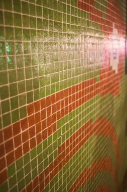 Bir kare şablonu ile soyut arkaplan