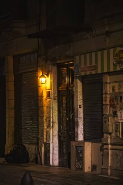 Buenos Aires 'teki sokak manzarası, Arjantin 