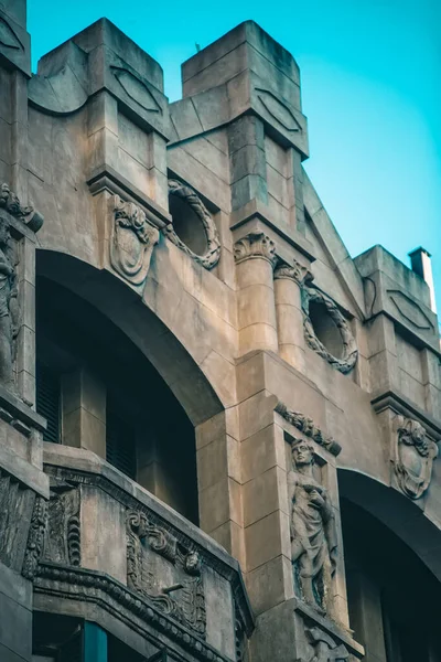 Paris Francia Septiembre 2019 Fachada Del Edificio Ciudad Londres — Foto de Stock